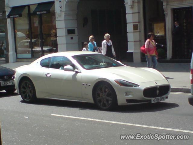 Maserati GranTurismo spotted in London, United Kingdom