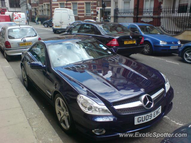 Mercedes SL 65 AMG spotted in London, United Kingdom