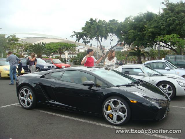 Lamborghini Gallardo spotted in Tenerife, Spain