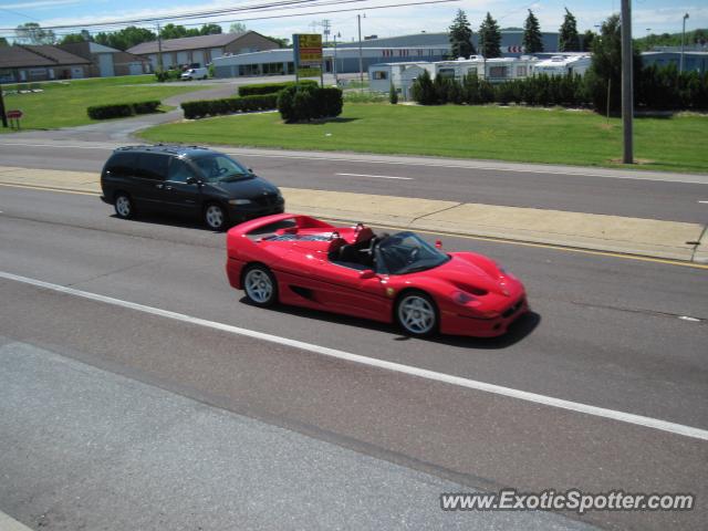 Ferrari F50 spotted in Exeter Township, Pennsylvania