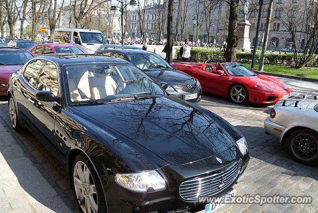 Maserati Quattroporte spotted in Helsinki, Finland