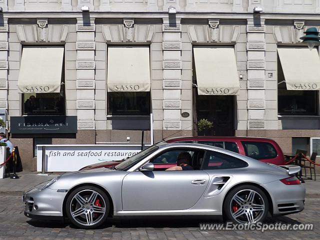 Porsche 911 Turbo spotted in Helsinki, Finland