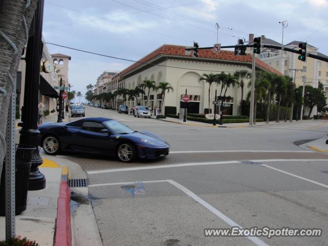 Ferrari F430 spotted in Palm beach, Florida