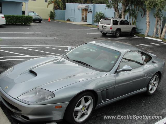 Ferrari 550 spotted in Palm beach, Florida