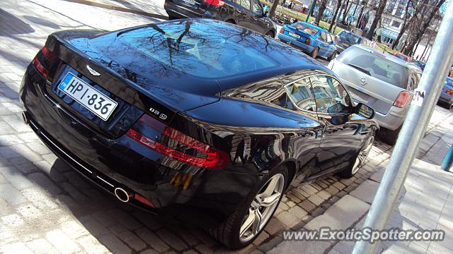 Aston Martin DB9 spotted in Helsinki, Finland