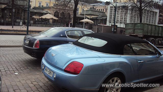 Bentley Continental spotted in Helsinki, Finland