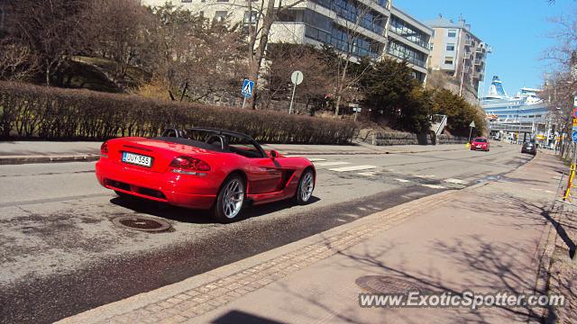 Dodge Viper spotted in Helsinki, Finland