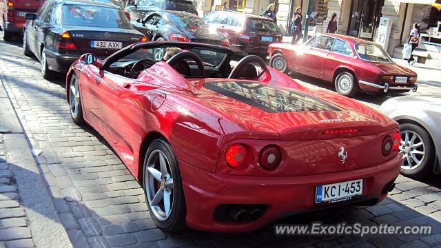 Ferrari 360 Modena spotted in Helsinki, Finland