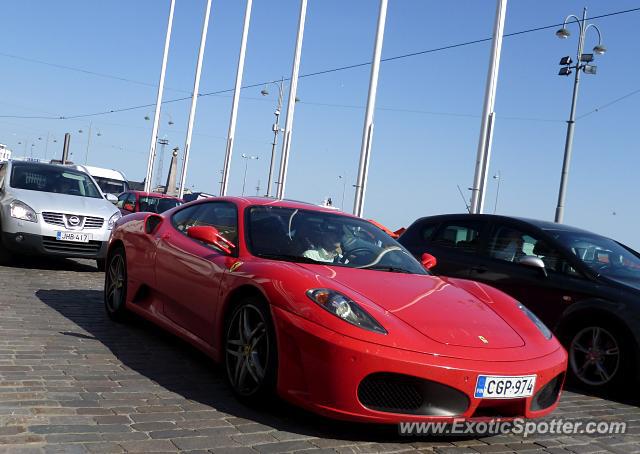 Ferrari F430 spotted in Helsinki, Finland