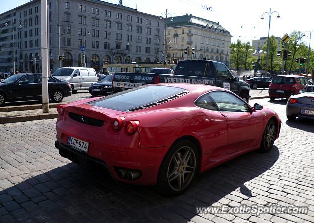 Ferrari F430 spotted in Helsinki, Finland