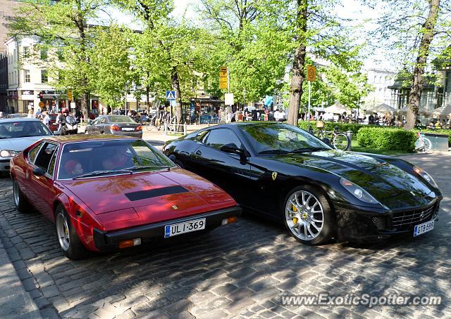 Ferrari 599GTB spotted in Helsinki, Finland