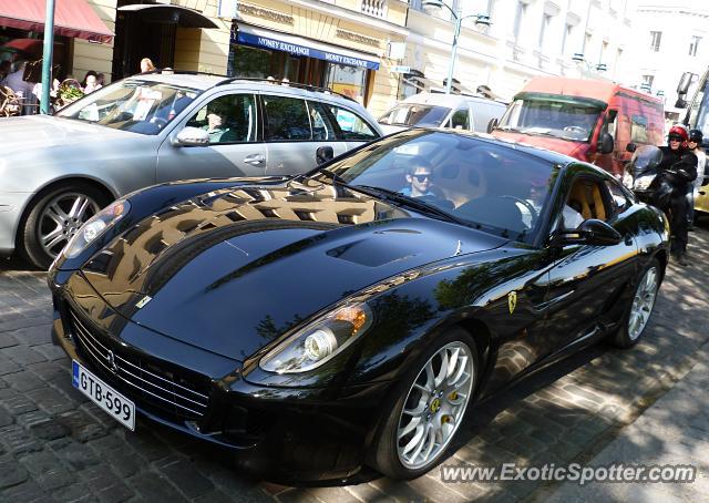 Ferrari 599GTB spotted in Helsinki, Finland