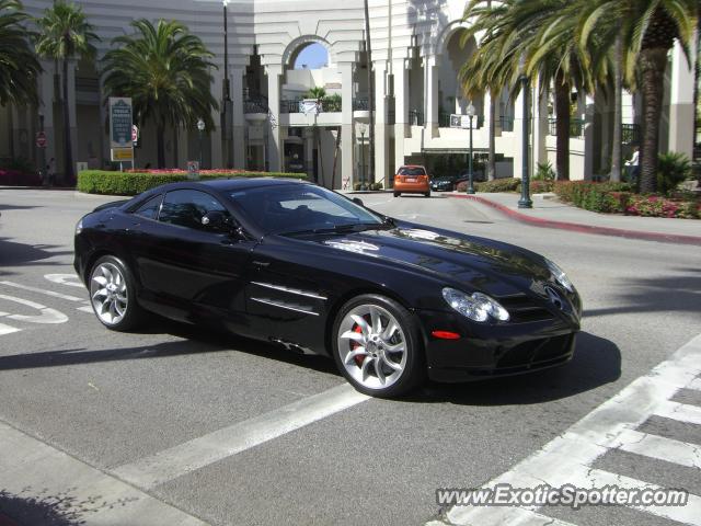 Mercedes SLR spotted in Beverly Hills, California