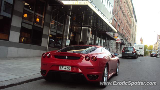 Ferrari F430 spotted in Helsinki, Finland