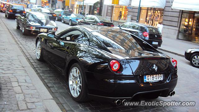 Ferrari 599GTB spotted in Helsinki, Finland