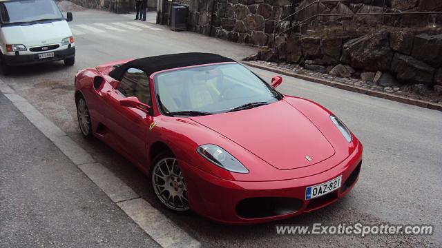 Ferrari F430 spotted in Helsinki, Finland