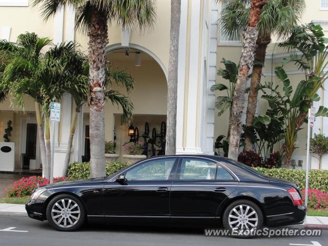 Mercedes Maybach spotted in Palm beach, Florida