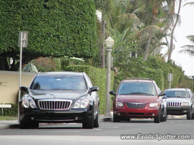 Mercedes Maybach spotted in Palm beach, Florida