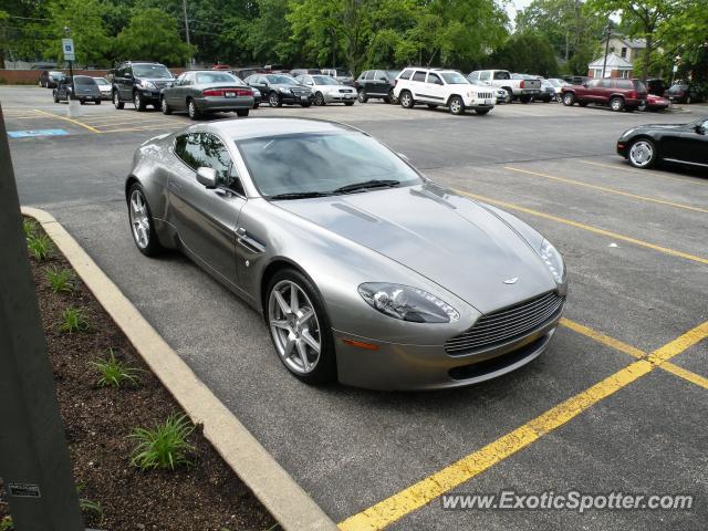 Aston Martin Vantage spotted in Barrington, Illinois