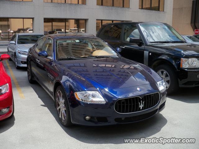 Maserati Quattroporte spotted in Houston, Texas