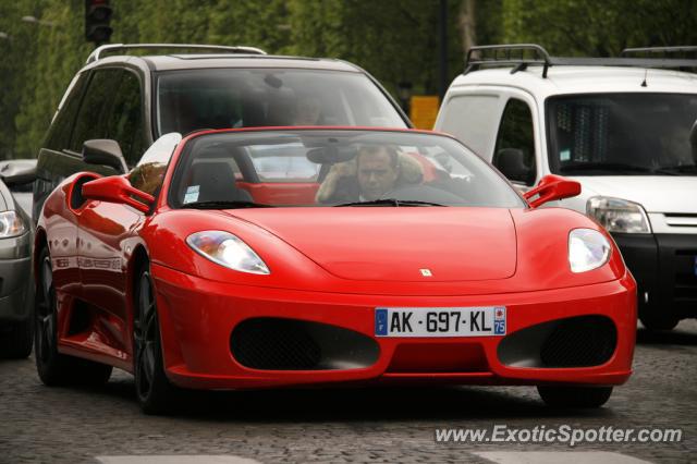 Ferrari F430 spotted in Paris, France