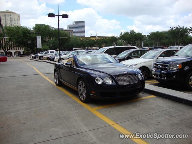 Bentley Continental spotted in Houston, Texas