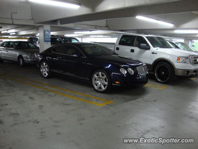 Bentley Continental spotted in Houston, Texas