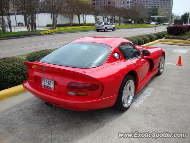 Dodge Viper spotted in Houston, Texas