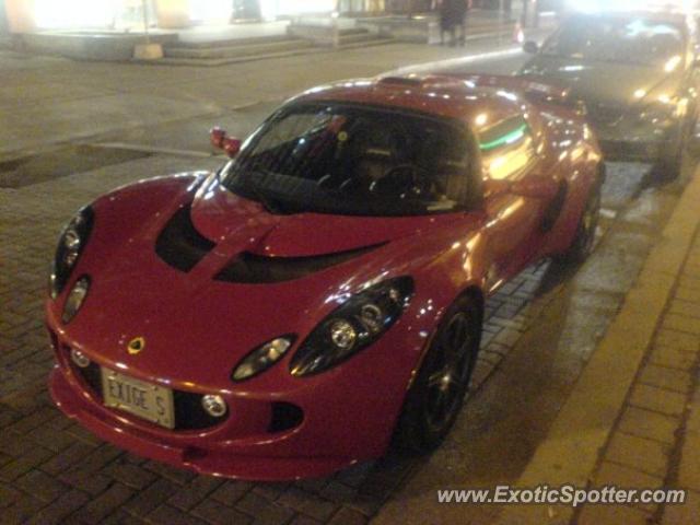 Lotus Exige spotted in Toronto Ontario, Canada