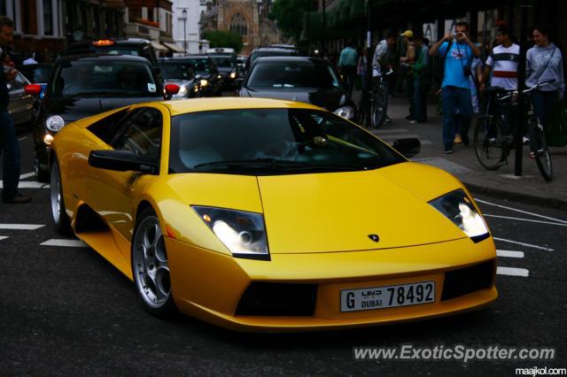 Lamborghini Murcielago spotted in London, United Kingdom