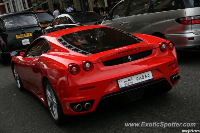 Ferrari F430 spotted in London, United Kingdom