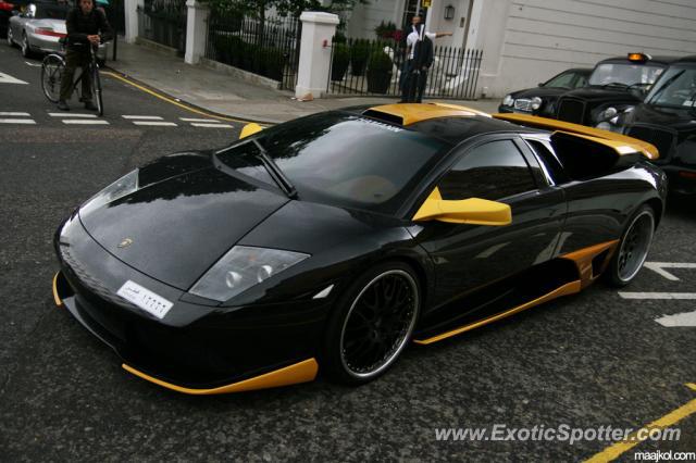 Lamborghini Murcielago spotted in London, United Kingdom