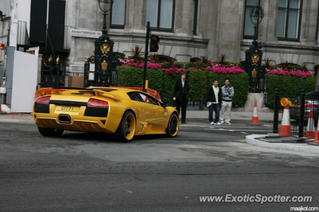 Lamborghini Murcielago spotted in London, United Kingdom