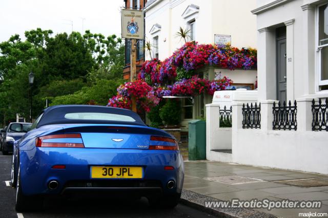 Aston Martin Vantage spotted in London, United Kingdom