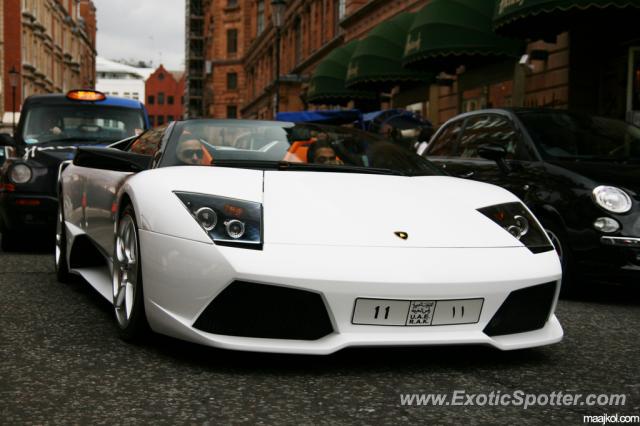 Lamborghini Murcielago spotted in London, United Kingdom