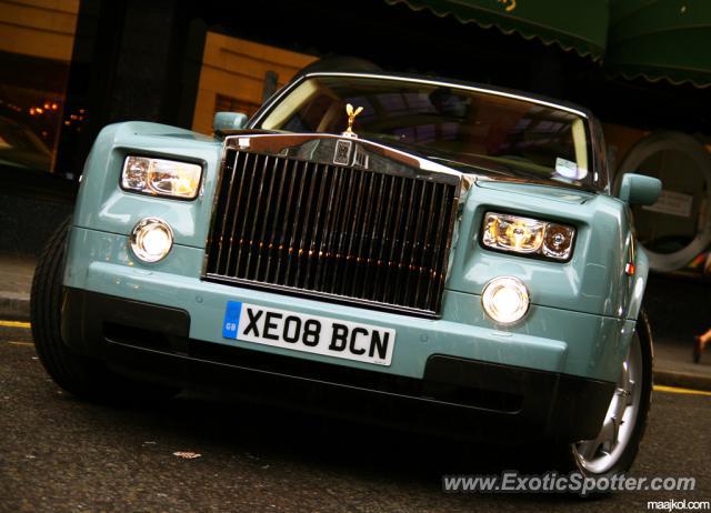 Rolls Royce Phantom spotted in London, United Kingdom