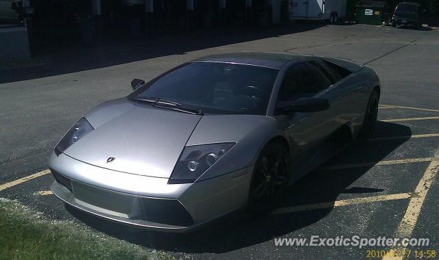 Lamborghini Murcielago spotted in St. Charles, Illinois