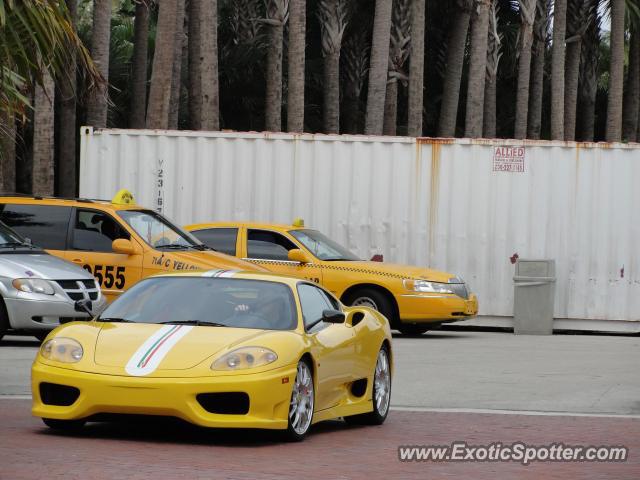 Ferrari 360 Modena spotted in Palm beach, Florida