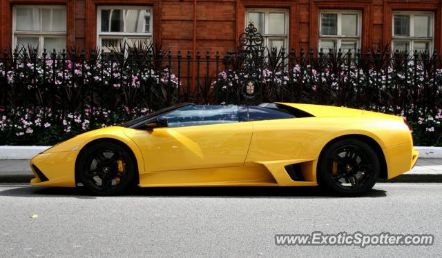 Lamborghini Murcielago spotted in London, United Kingdom