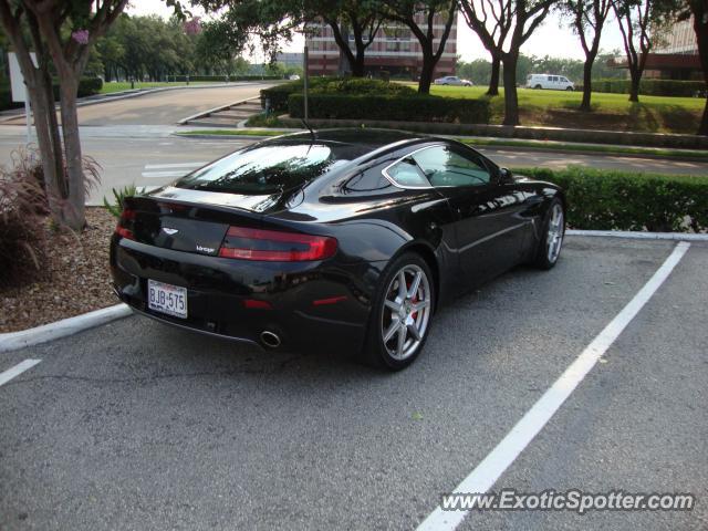 Aston Martin Vantage spotted in Houston, Texas