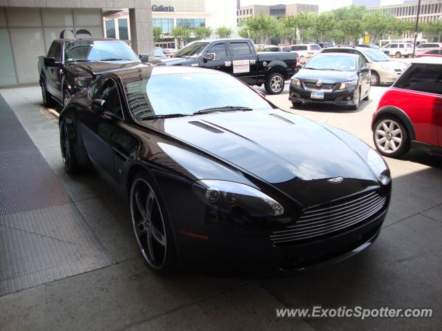 Aston Martin Vantage spotted in Houston, Texas