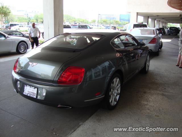 Bentley Continental spotted in Houston, Texas