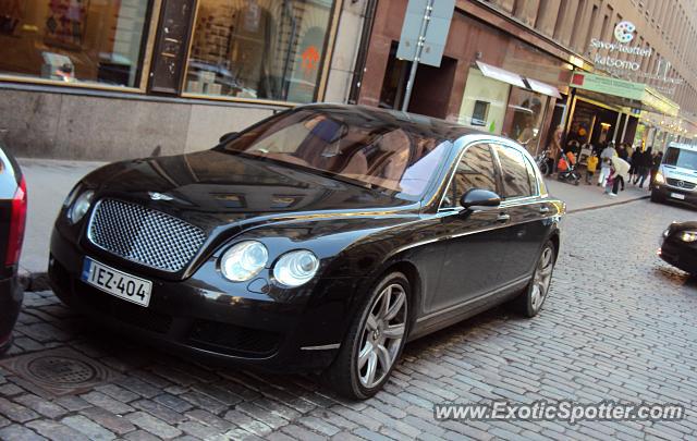 Bentley Continental spotted in Helsinki, Finland