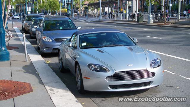 Aston Martin Vantage spotted in San francisco, United States