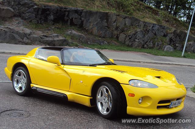 Dodge Viper spotted in Helsinki, Finland