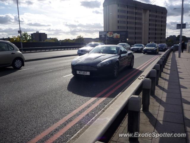 Aston Martin DB9 spotted in London, United Kingdom