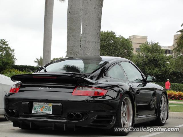 Porsche 911 Turbo spotted in Palm beach, Florida