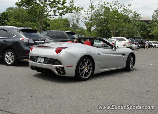 Ferrari California spotted in Greenwich, Connecticut