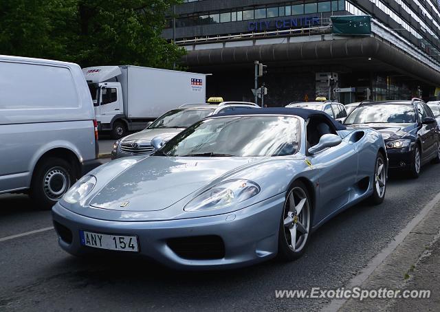 Ferrari 360 Modena spotted in Helsinki, Finland