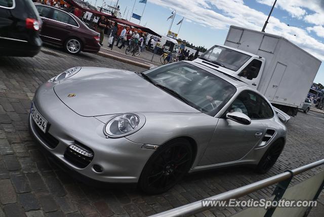 Porsche 911 Turbo spotted in Helsinki, Finland